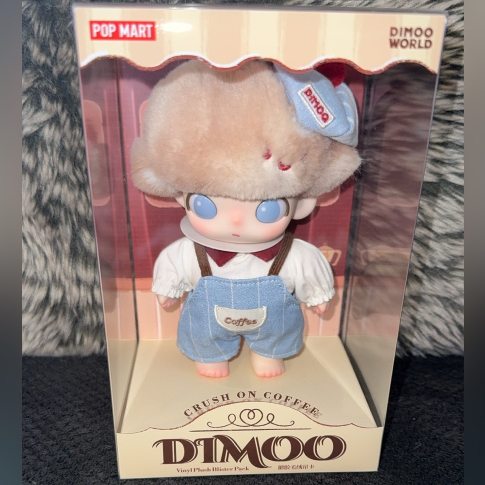 Pop Mart Dimoo Crush on Coffee Vinyl Figure